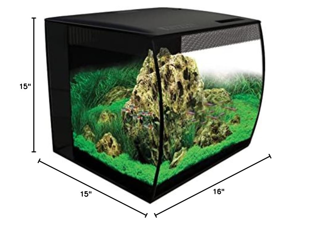 15 Gallon Nano Glass Aquarium Kit V1614