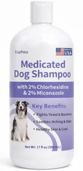 Medicated Dog Shampoo with 2% Miconazole & 2% Chlorhexidine 17 oz G7455