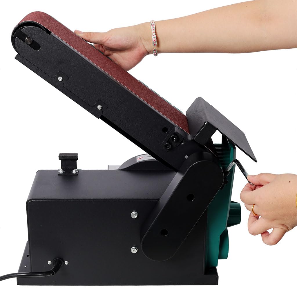 4 x 36 Inch Belt & 6 Inch Disc Combination Bench Sander D32392