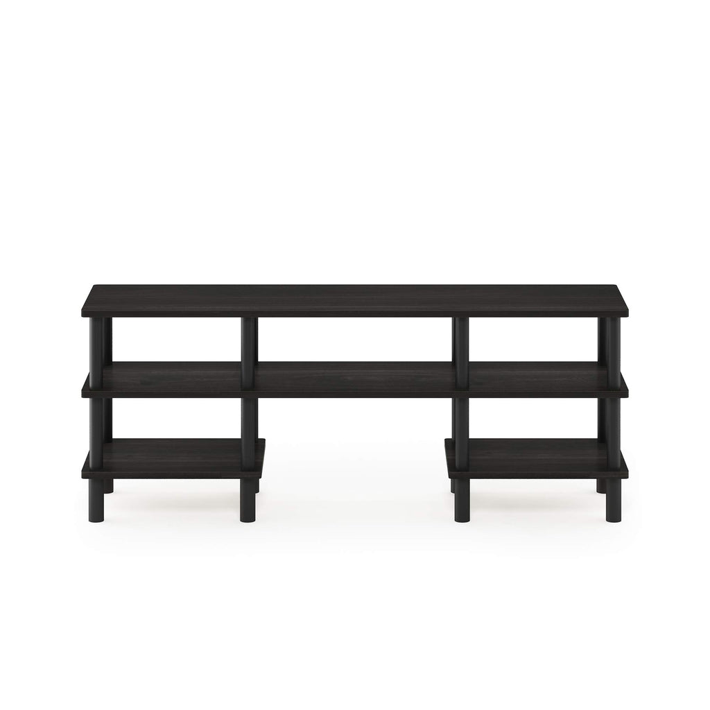 Black Espresso 3-Tier TV Stand A25348