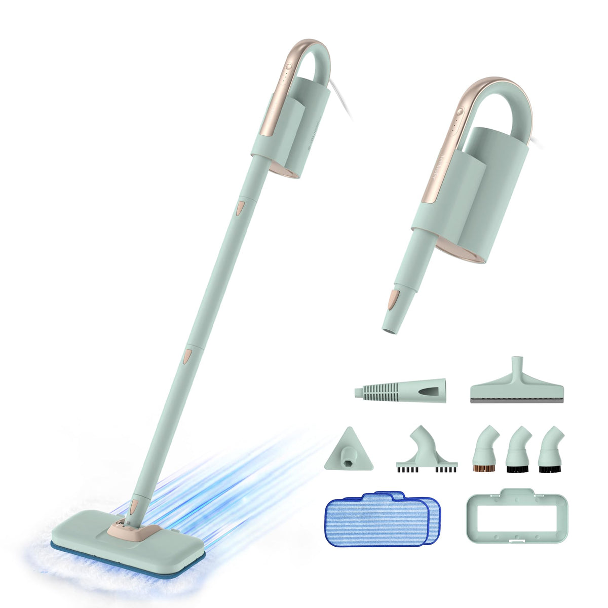1200W Steam Mop & Handheld Cleaner L5140