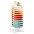 10 Drawer Rolling Cart P103005