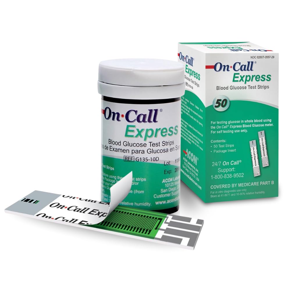 Blood Glucose Test Strips 50 Count Q3992