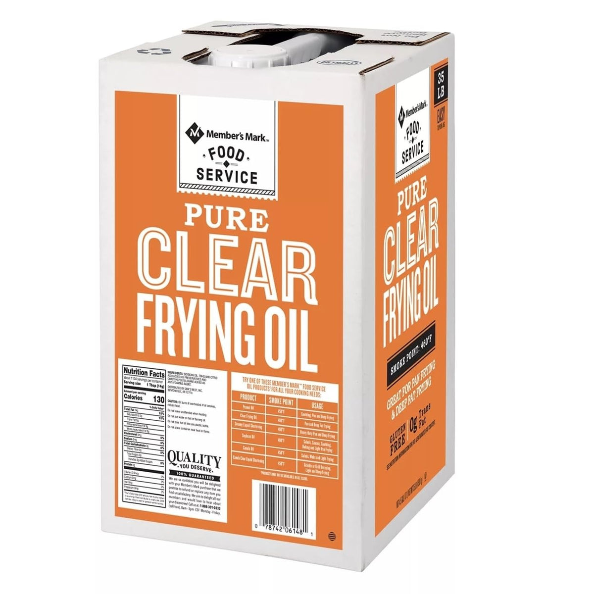 Clear Frying Oil 35 Pound E4718