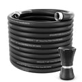 5/8" Hot/Cold Garden Rubber Hose 100 ft with Nozzle P3511