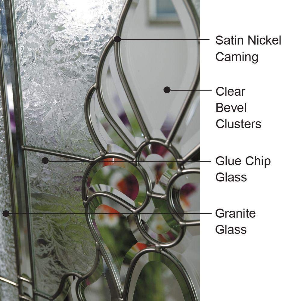 Fiberglass Smooth Exterior Prehung Door, Primed, 36 inch x 80 inch, Left Hand/In-swing O370222