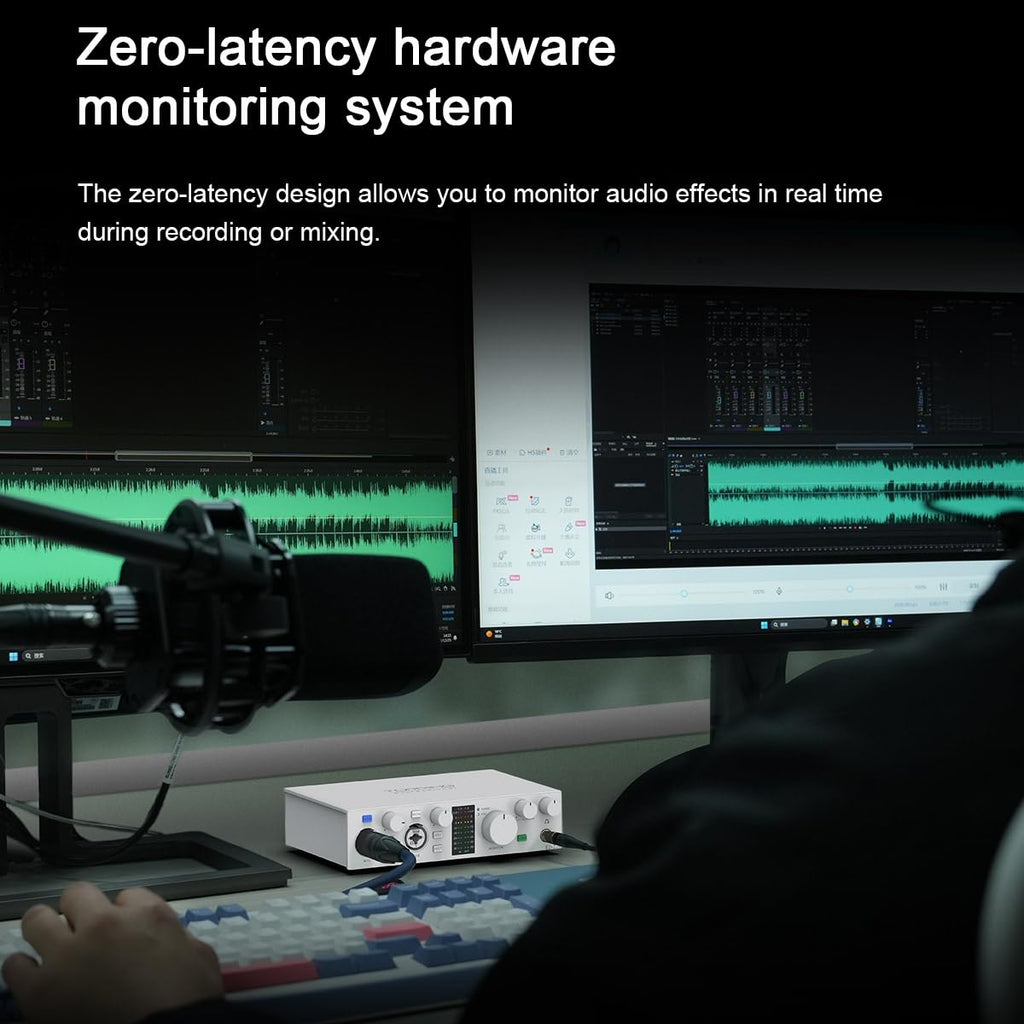 USB Audio Interface White Z306