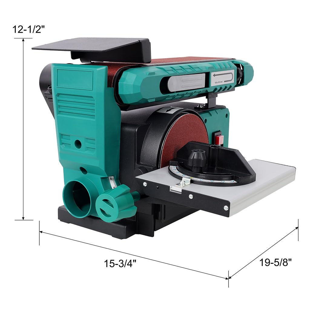 4 x 36 Inch Belt & 6 Inch Disc Combination Bench Sander D32392