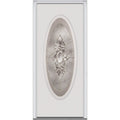 Fiberglass Smooth Exterior Prehung Door, Primed, 36 inch x 80 inch, Left Hand/In-swing O370222