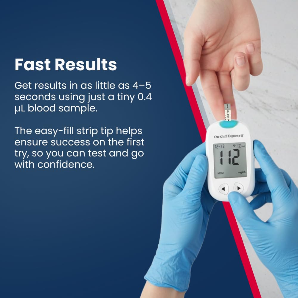 Blood Glucose Test Strips 50 Count Q3992