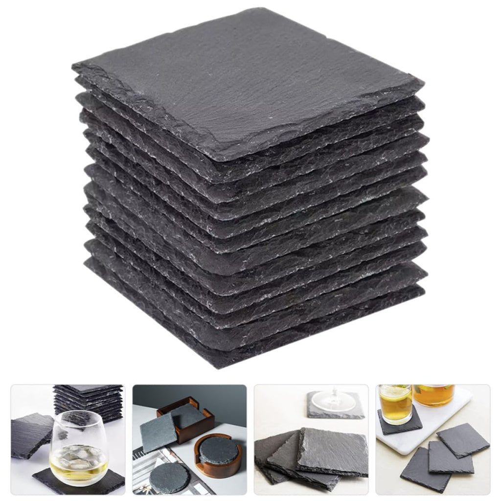 Natural Stone Drink Coasters Set G78905