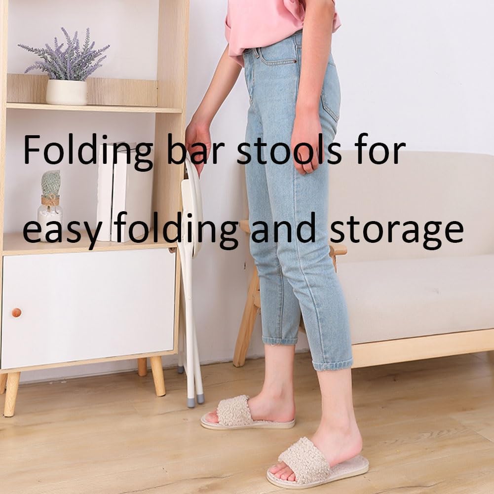 18-Inch Black Folding Stool with 225lb Capacity N938