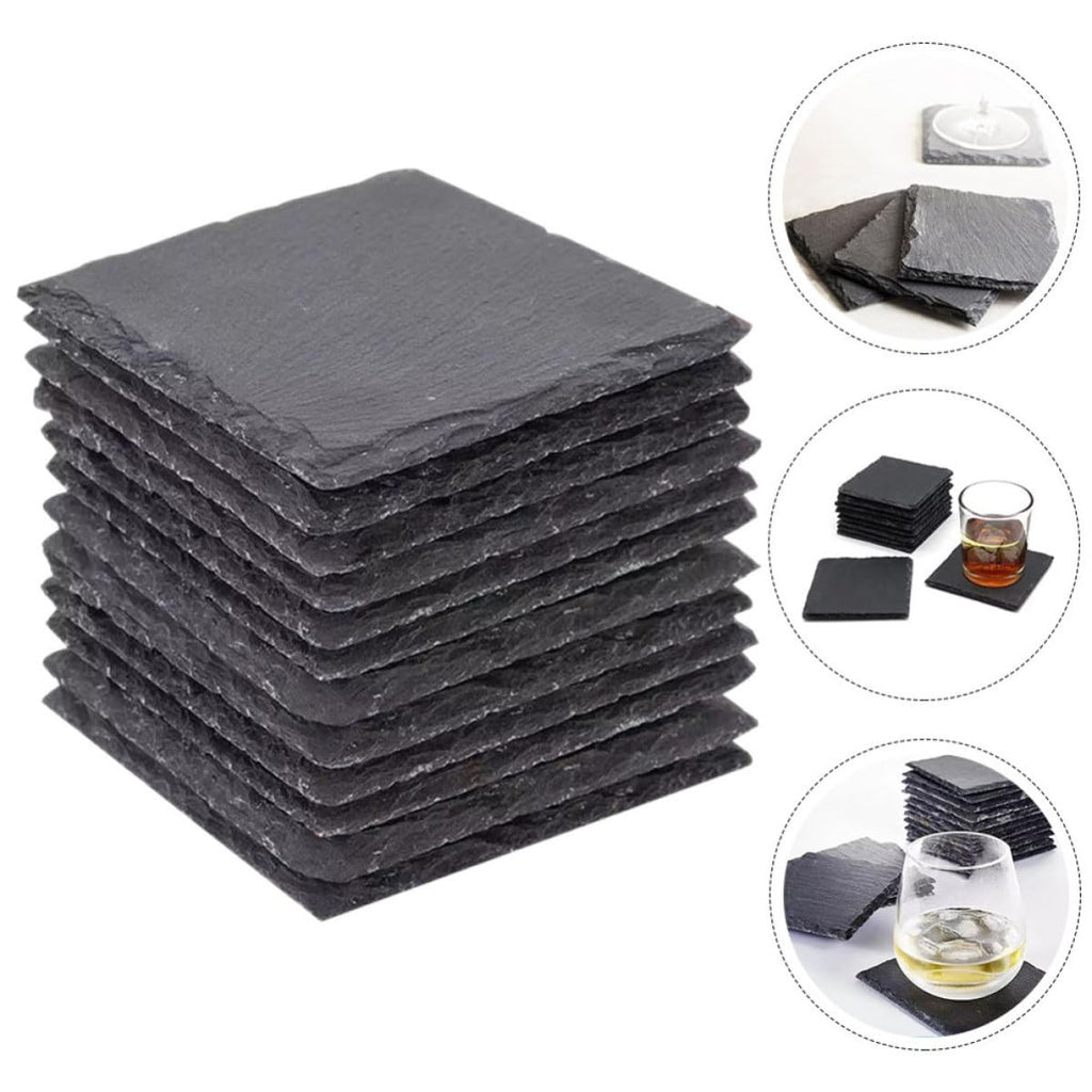 Natural Stone Drink Coasters Set G78905