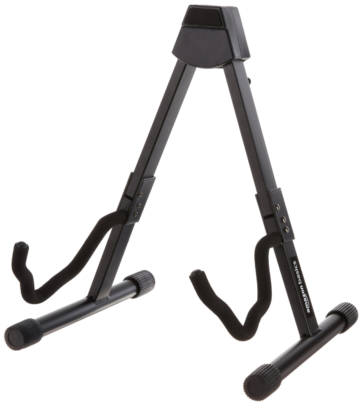 Adjustable Folding Guitar Stand with Padded Foam, Black J1773