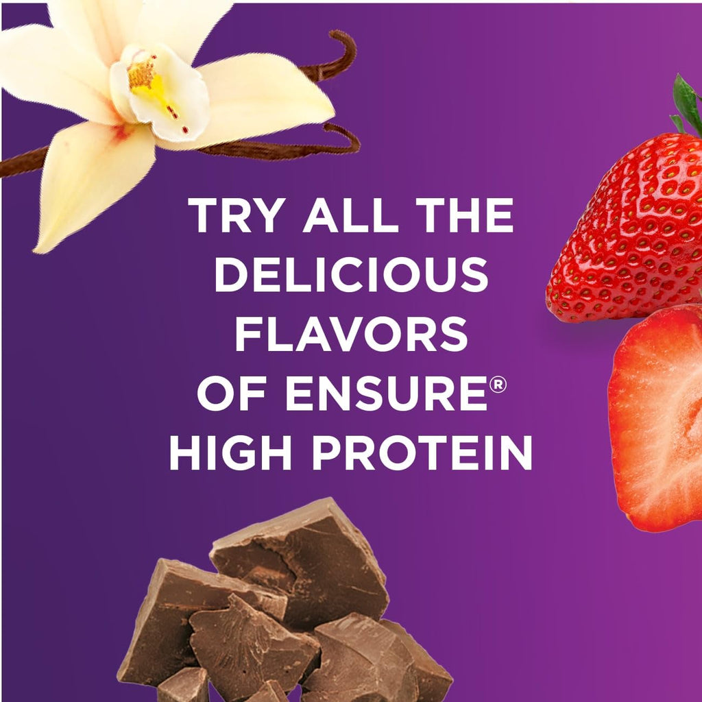 High Protein Milk Chocolate Nutrition Shake 16g Protein 8 fl oz 6 Pack W98692