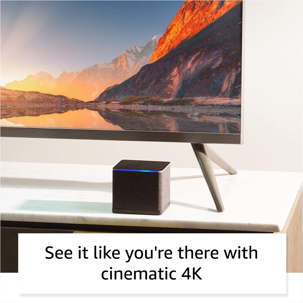 Fire TV Cube with Alexa Voice Remote Pro T64881