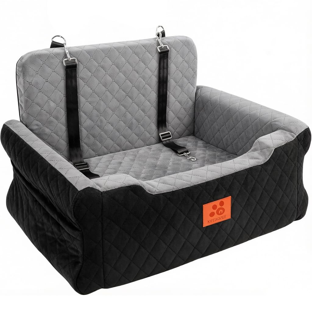 Dog Car Seat for Large/Medium Dogs Up to 55 lbs D8859