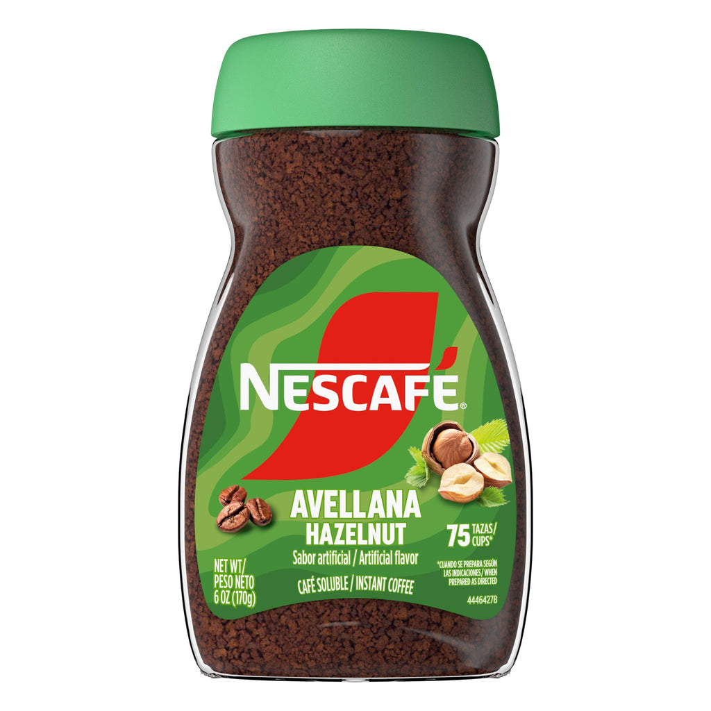 Hazelnut Instant Flavored Coffee 6 Oz F343505