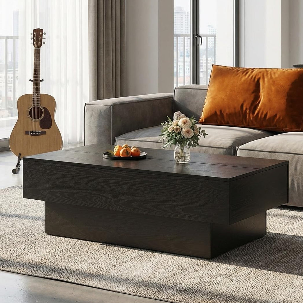 Black Rectangle Coffee Table E726233