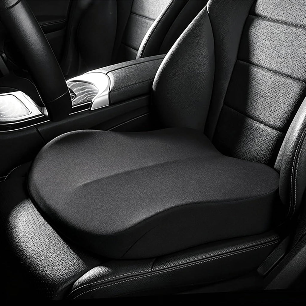 Black Memory Foam Wedge Seat Cushion F45216