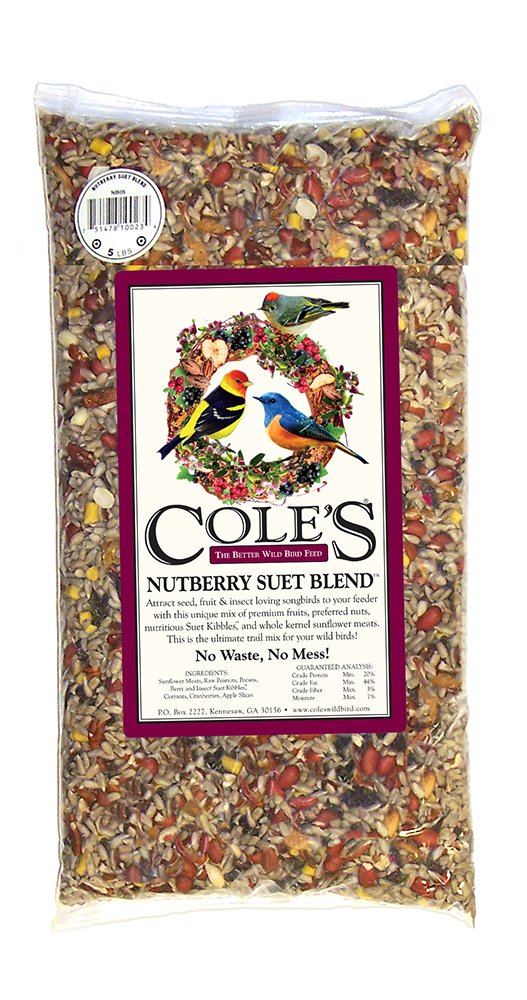 Nutberry Suet Blend Bird Seed, 20-Pound A44484