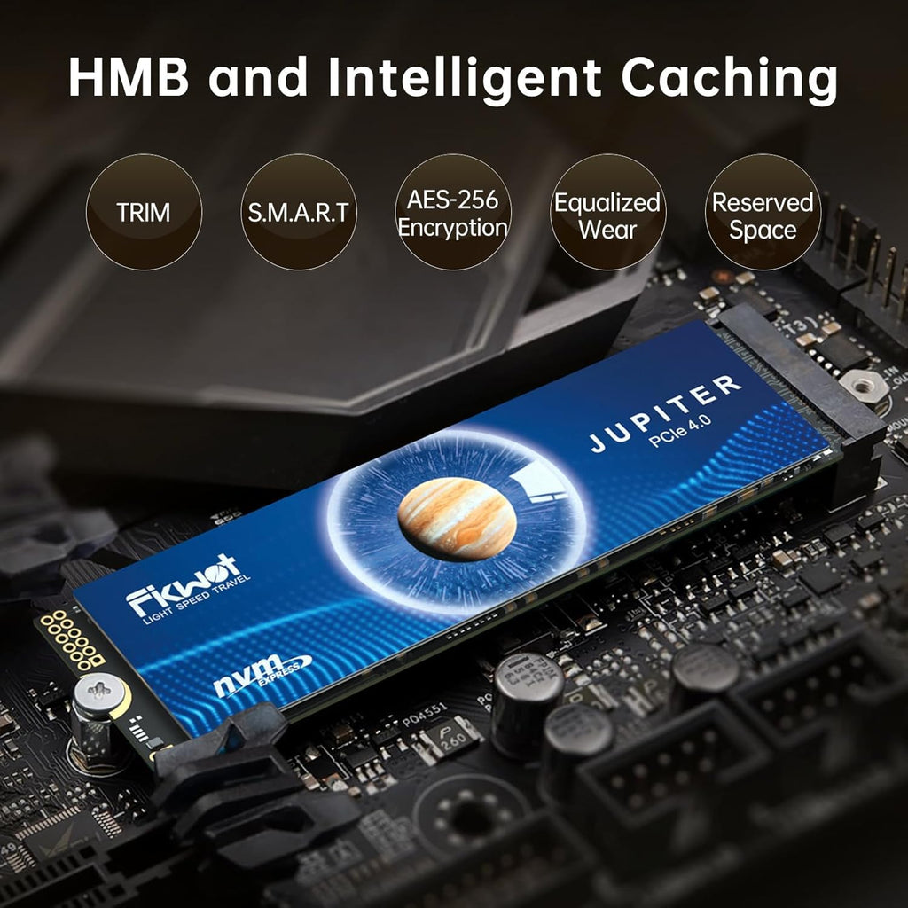 2TB NVMe M.2 2280 PCIe Gen 4x4 Internal SSD P118
