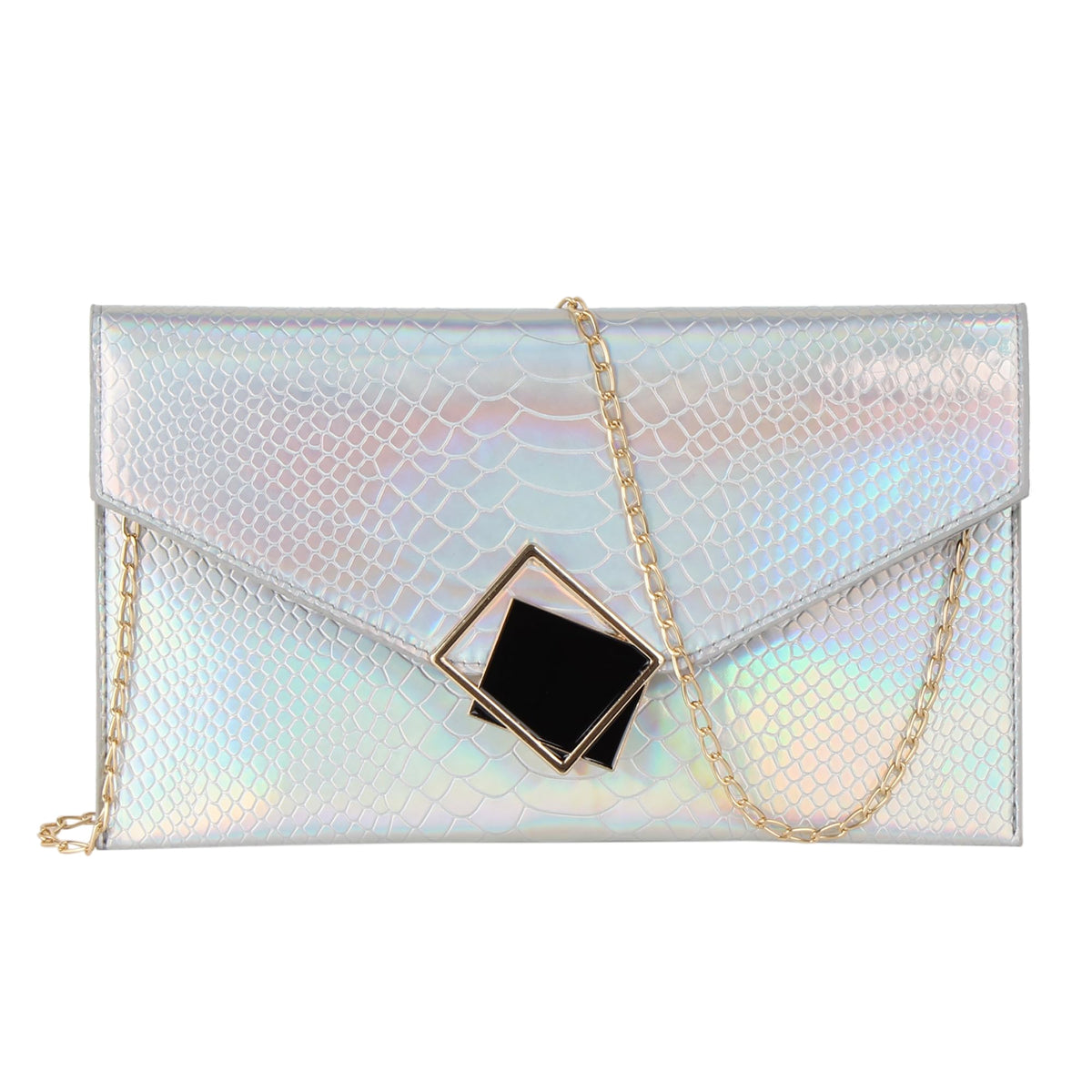 Genuine Leather Envelope Clutch G14408