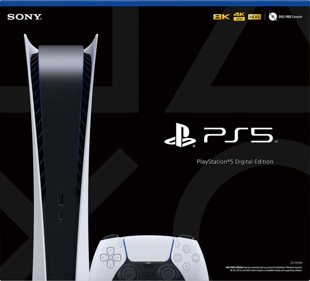 Play Station 5 Digital Edition Console W9962