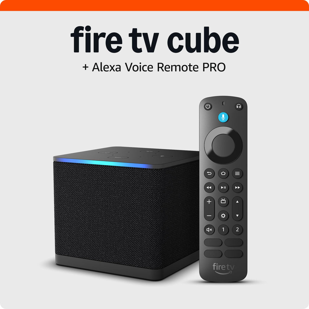 Fire TV Cube with Alexa Voice Remote Pro T64881