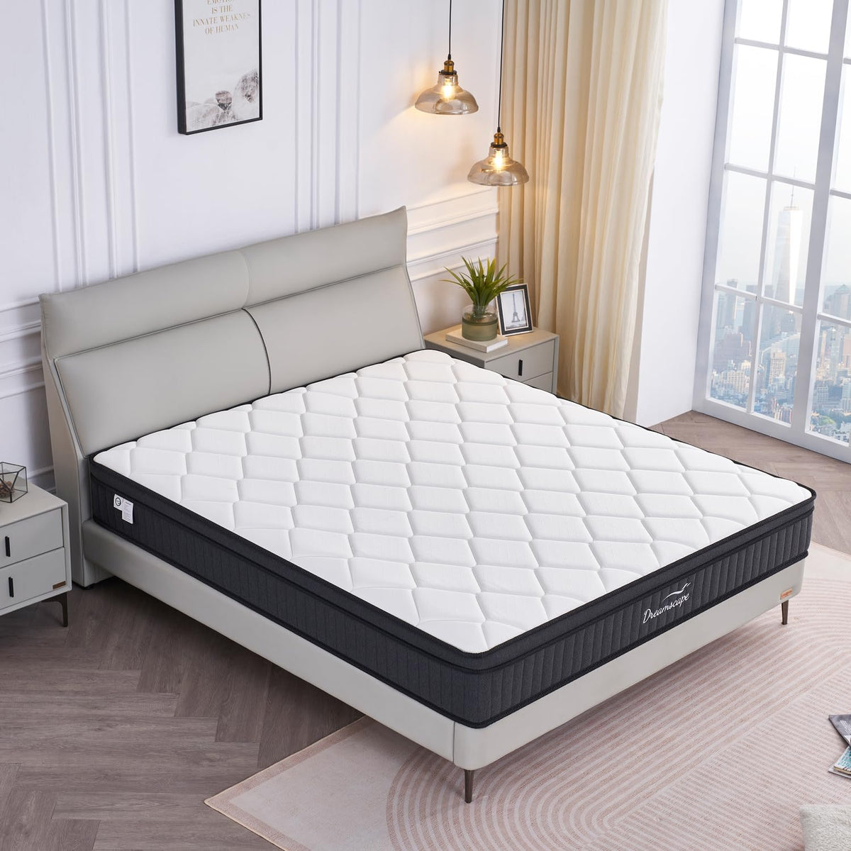 Full Size 12 Inch Hybrid Mattress N60137