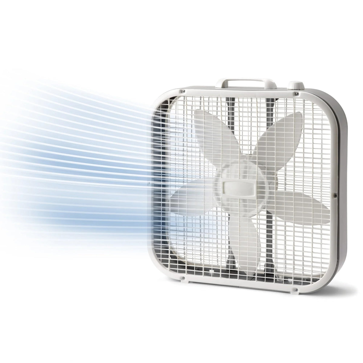 20 Inch 3 Speed White Box Fan V23587