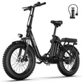 Folding Electric Bike with Rear Rack T3983