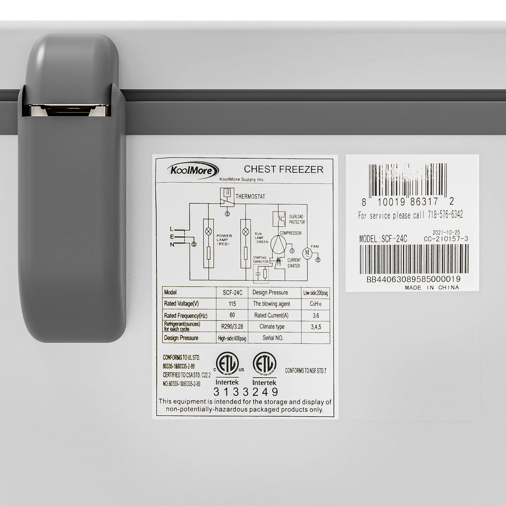White Chest Freezer M795786