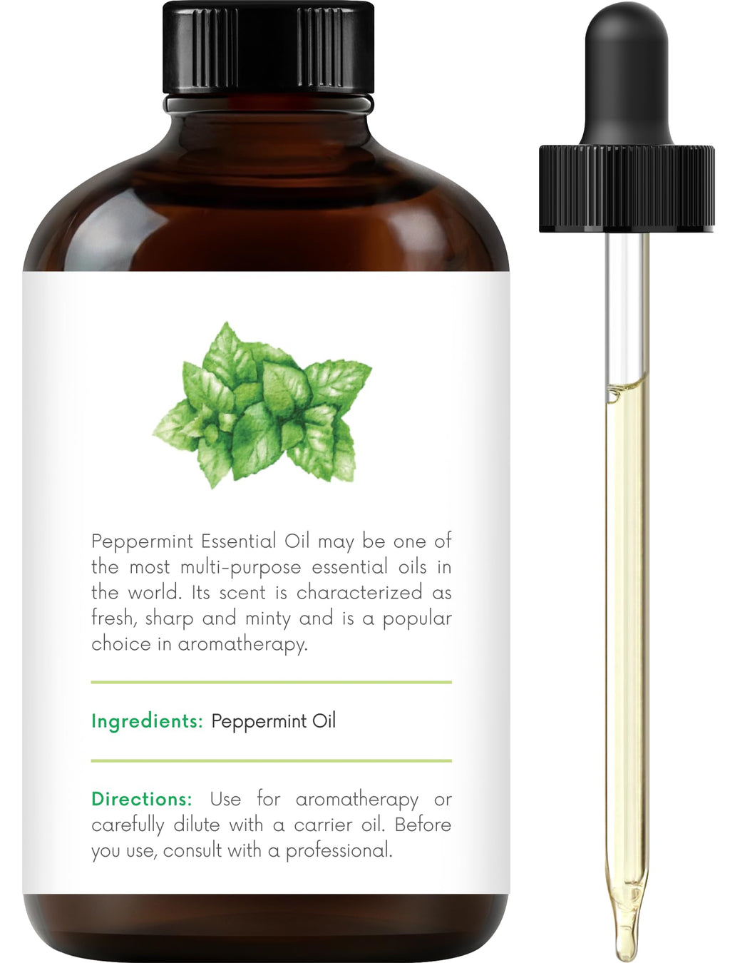 Lemongrass Peppermint Lavender Essential Oil Blend 4 Fl. Oz I9486