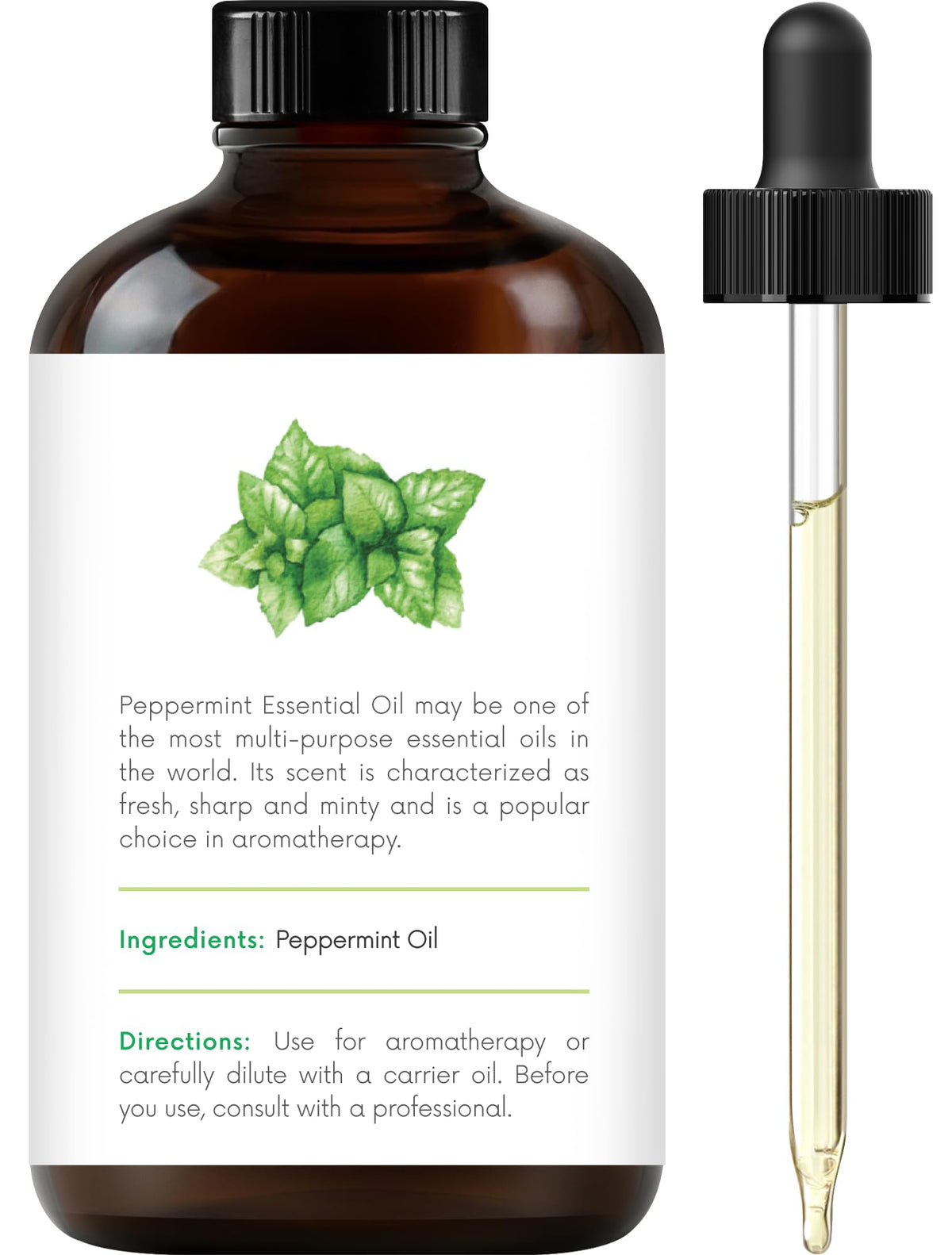 Lemongrass Peppermint Lavender Essential Oil Blend 4 Fl. Oz I9486