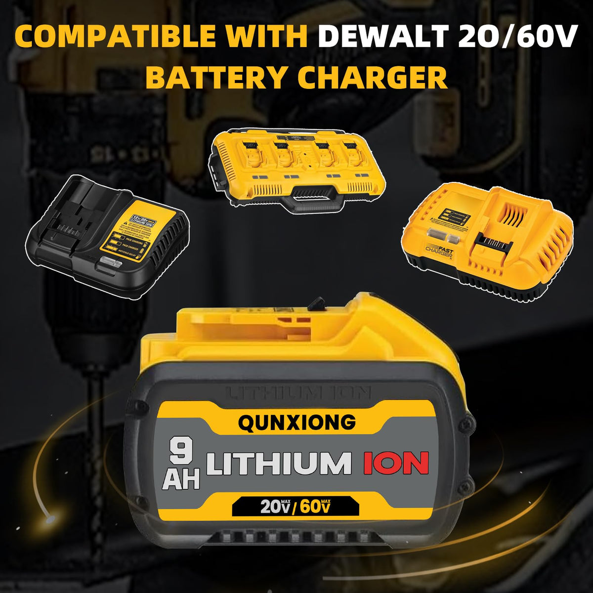 20v/60v Replacement Battery K960436