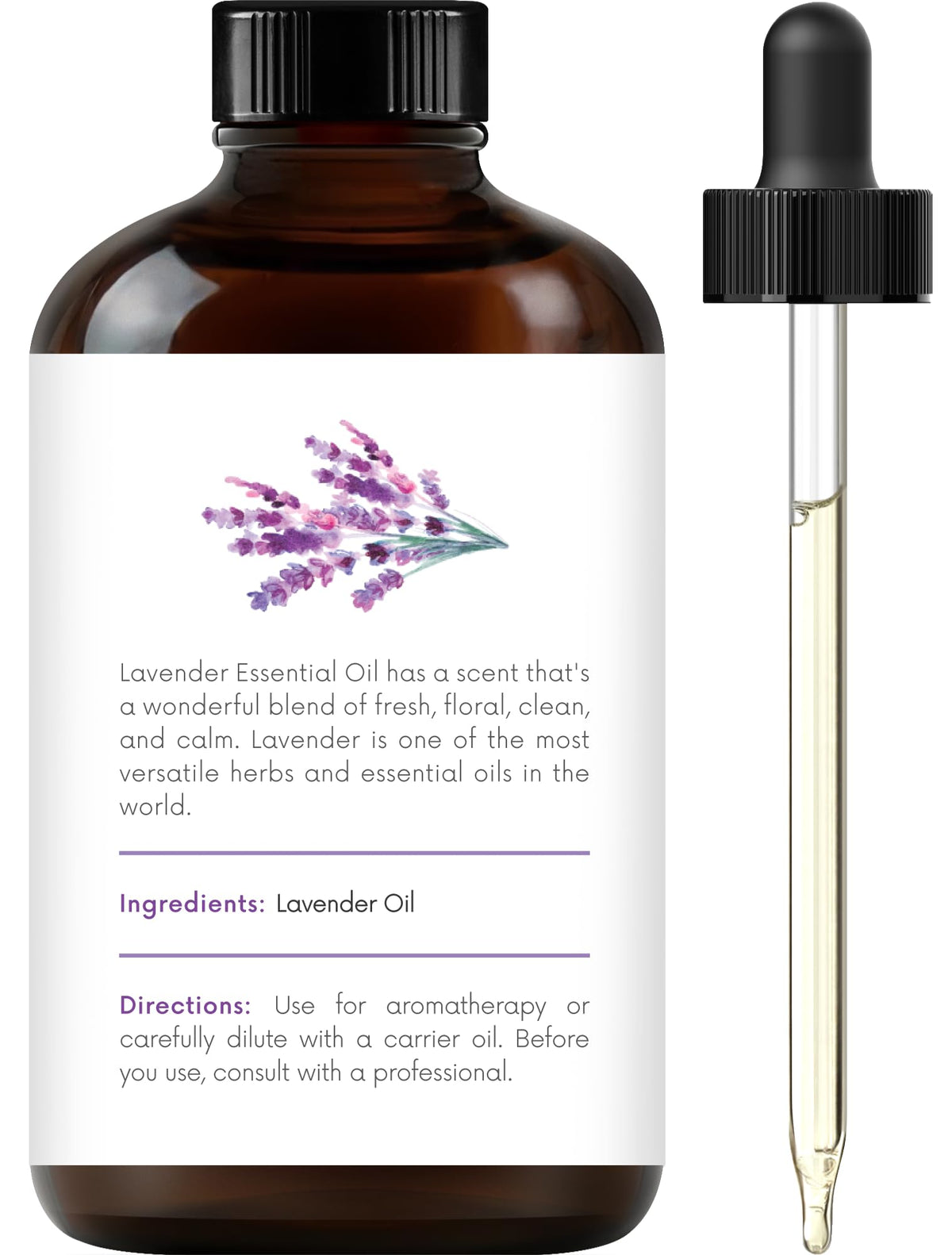 Lemongrass Peppermint Lavender Essential Oil Blend 4 Fl. Oz I9486