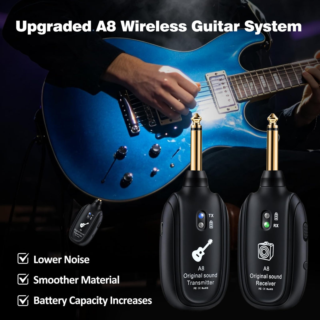 Wireless Guitar System UHF 2 Modes K8445