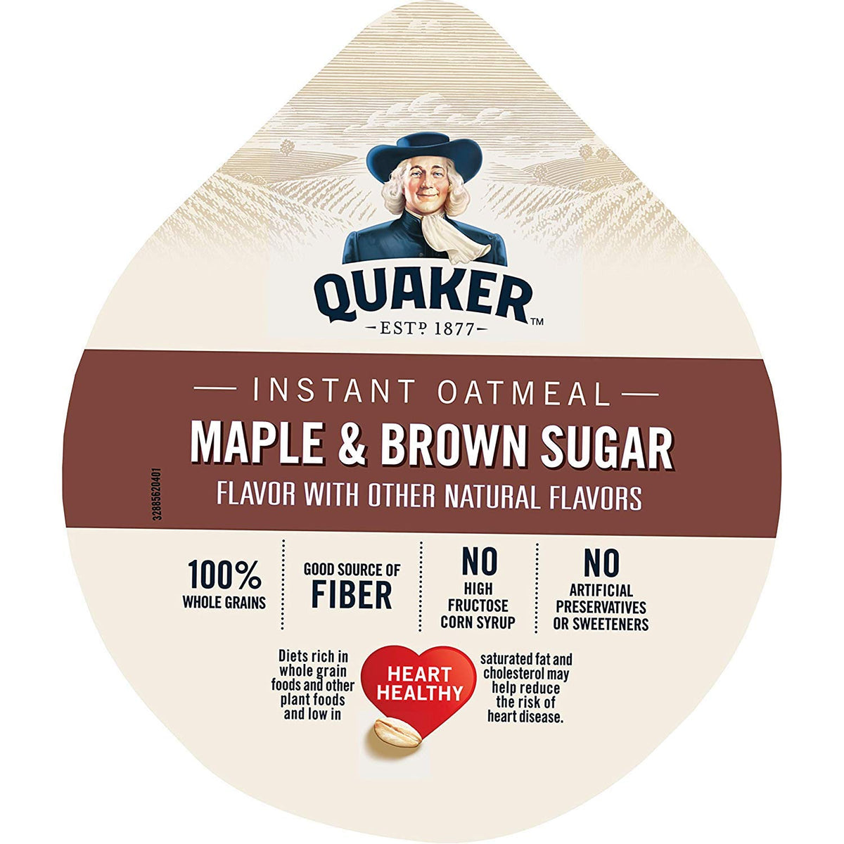 Instant Oatmeal Maple Brown Sugar 1.69oz Pack of 3 E64275