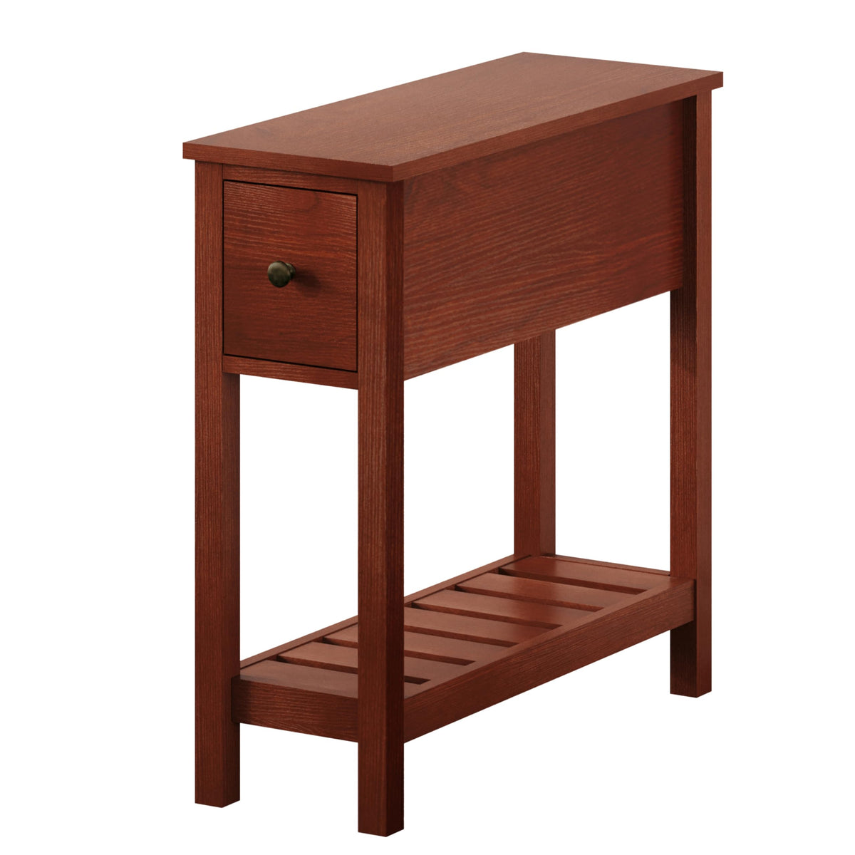 Narrow Side Table with Drawer Set of 2 N236260