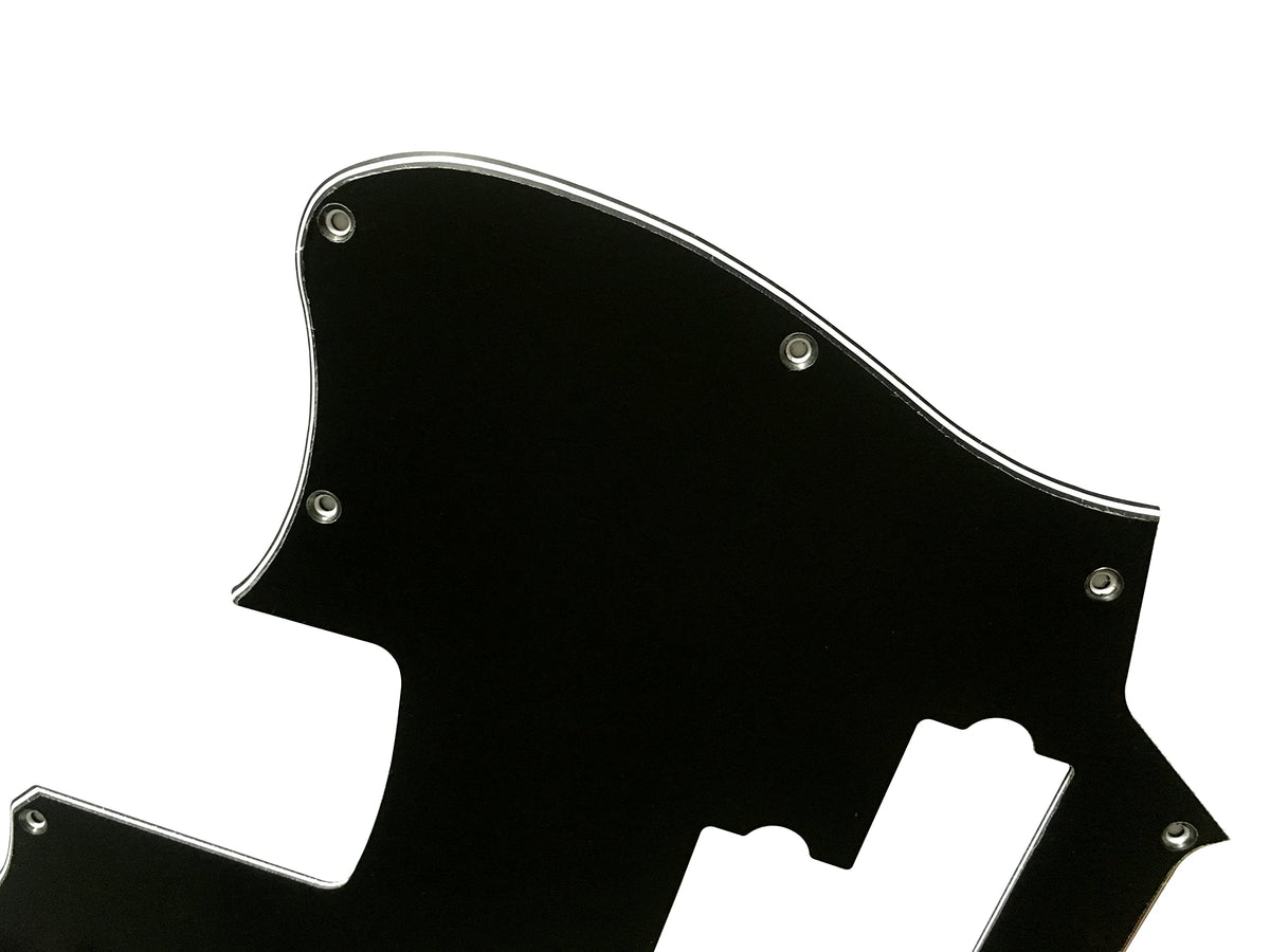 3 Ply Black Guitar Pickguard P895