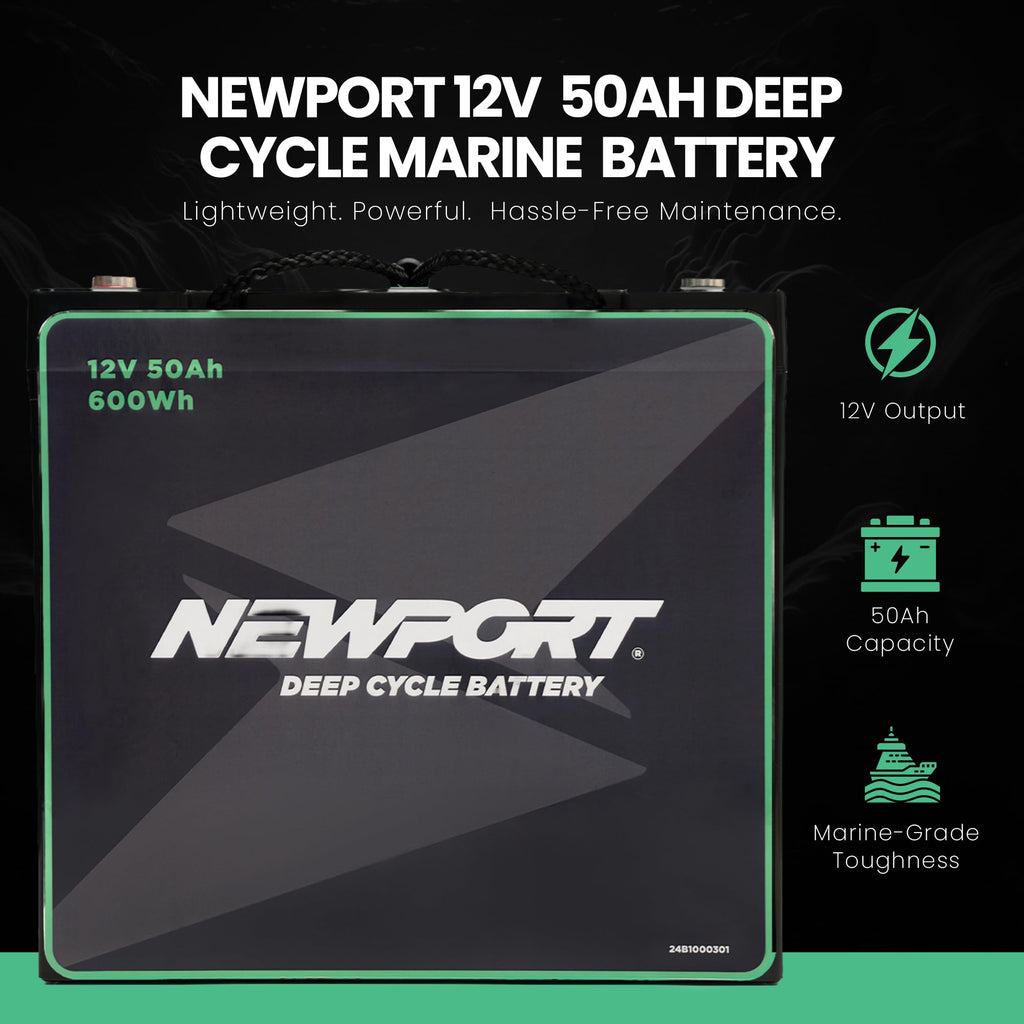 12V50Ah Deep Cycle Sealed AGM Marine Battery S291556