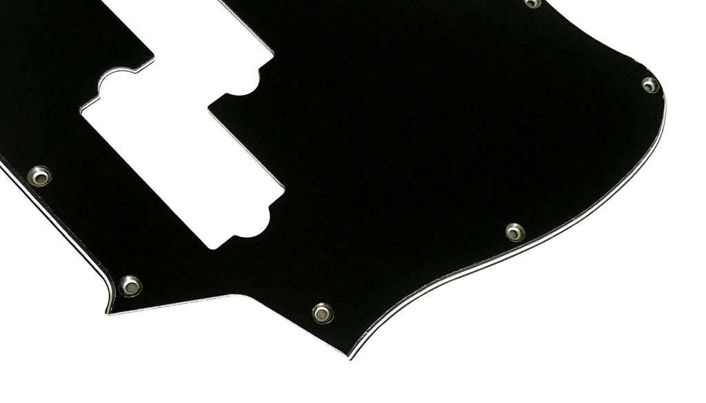 3 Ply Black Guitar Pickguard P895