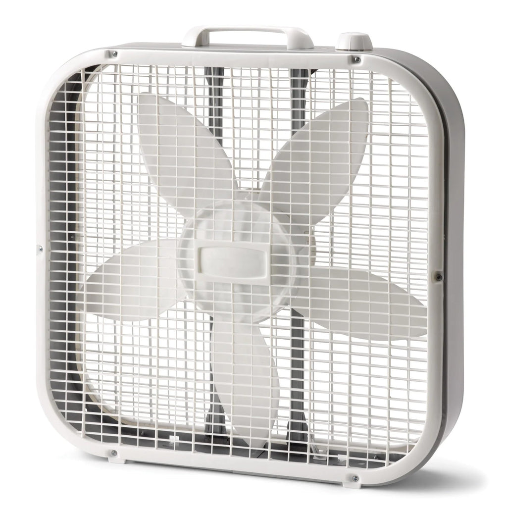 20 Inch 3 Speed White Box Fan V23587