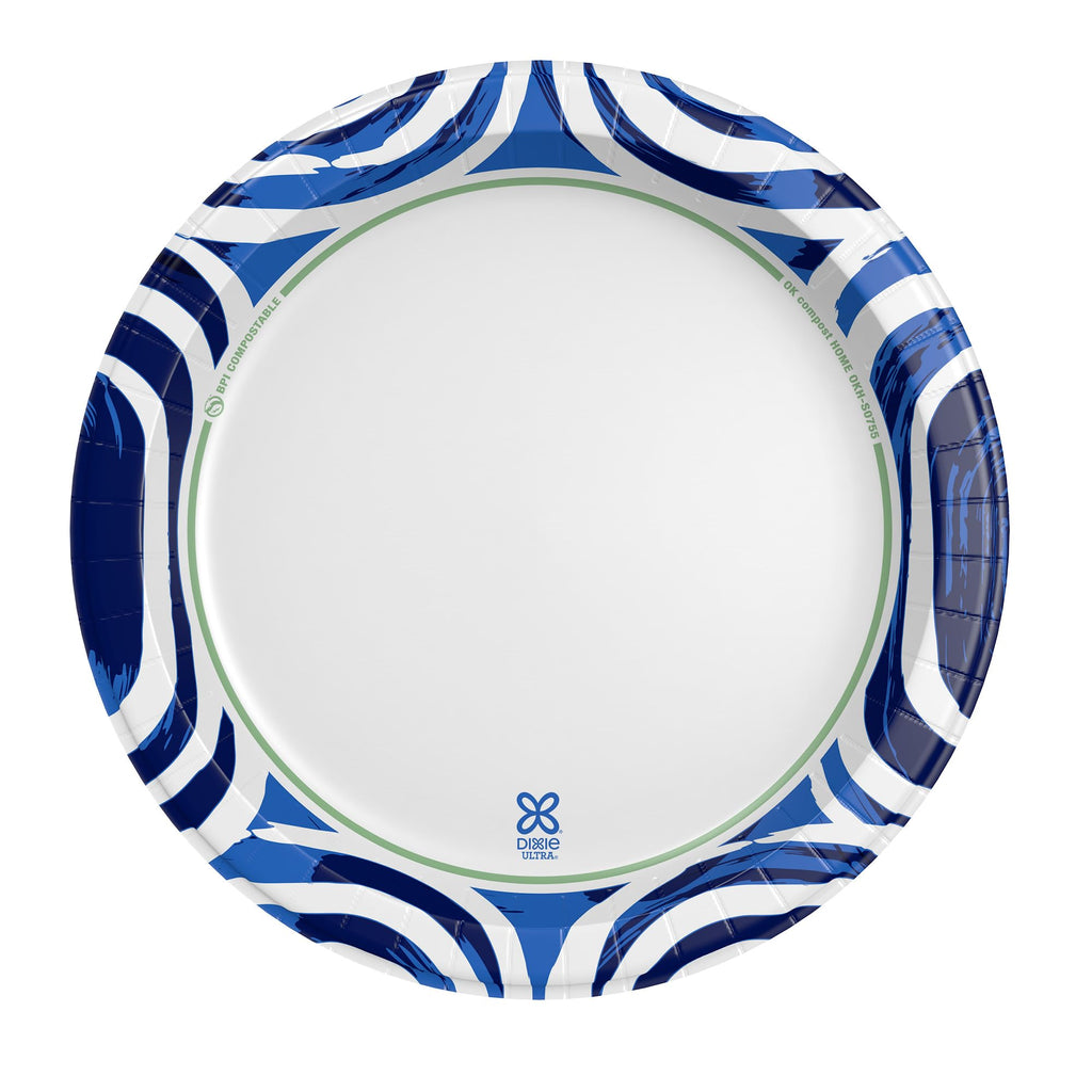 Large 10 Inch Heavy Duty Disposable Paper Plates Z1513