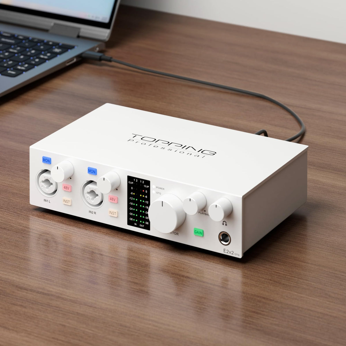 USB Audio Interface White Z306