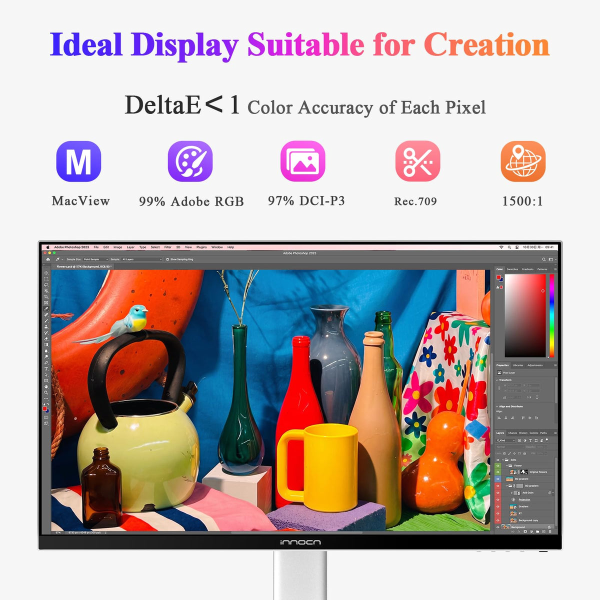 32" 4K 120Hz HDR400 USB-C Monitor J933