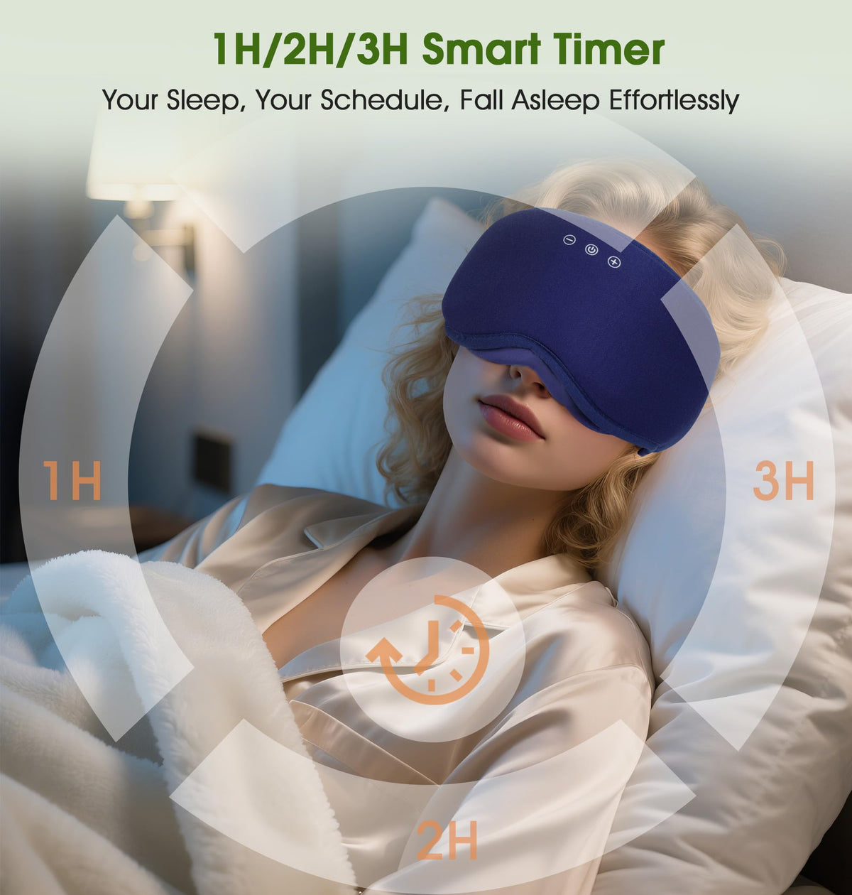 Bamboo Cotton Bluetooth Sleep Mask H421
