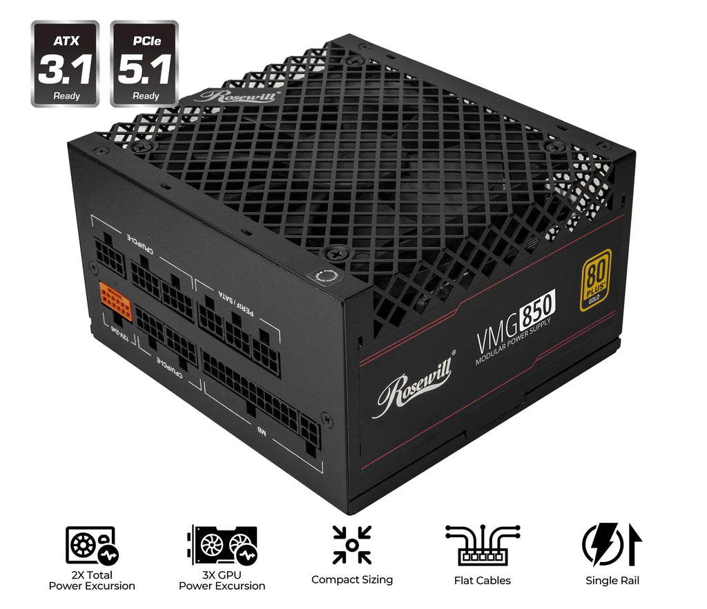 850W 80+ Gold Full Modular ATX 3.0 Power Supply N294