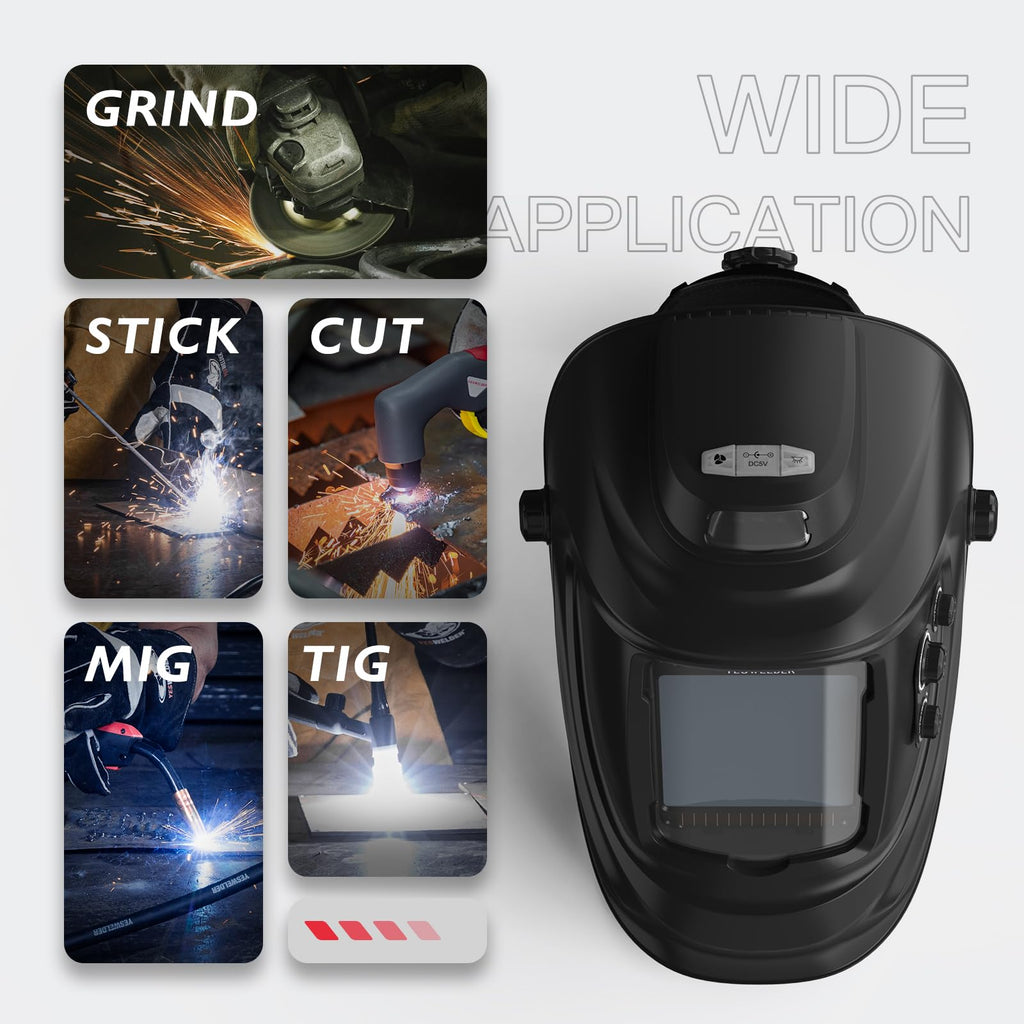 Welding Helmet with Fan and Work Light K889362